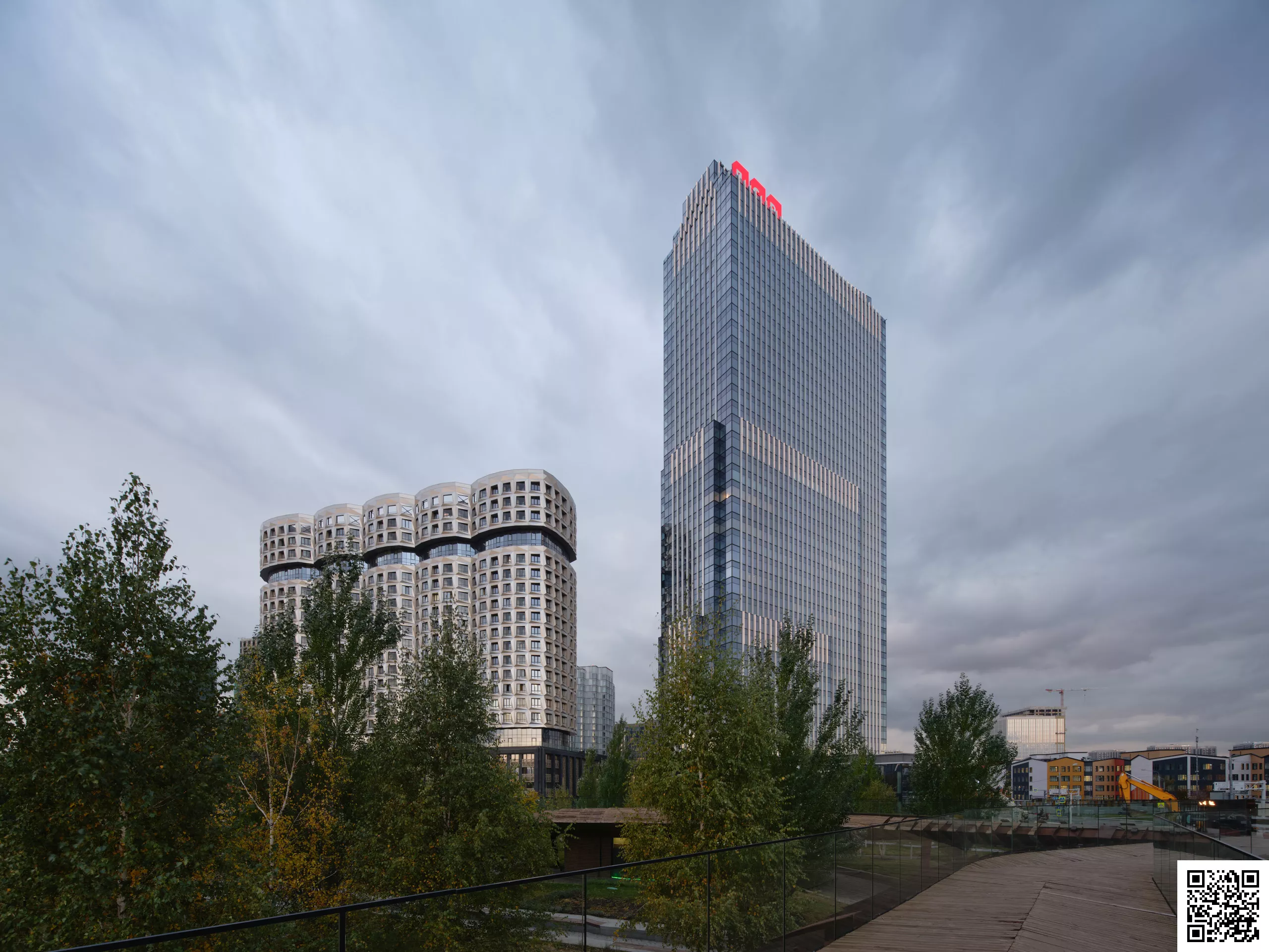 Архитектурно-художественное освещение ЖК ЗИЛАРТ TOWER г. Москва СТК МТ Электро, ООО(1955)