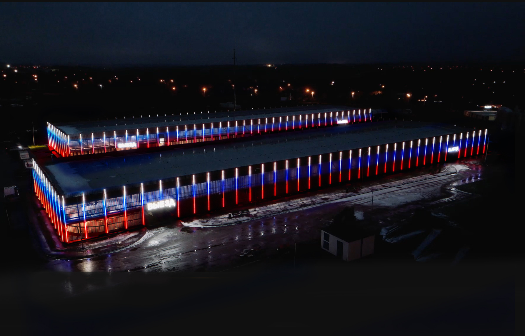 Управление освещением здания «Кинопарк Москино» ТПК Вартон, ООО(2123)