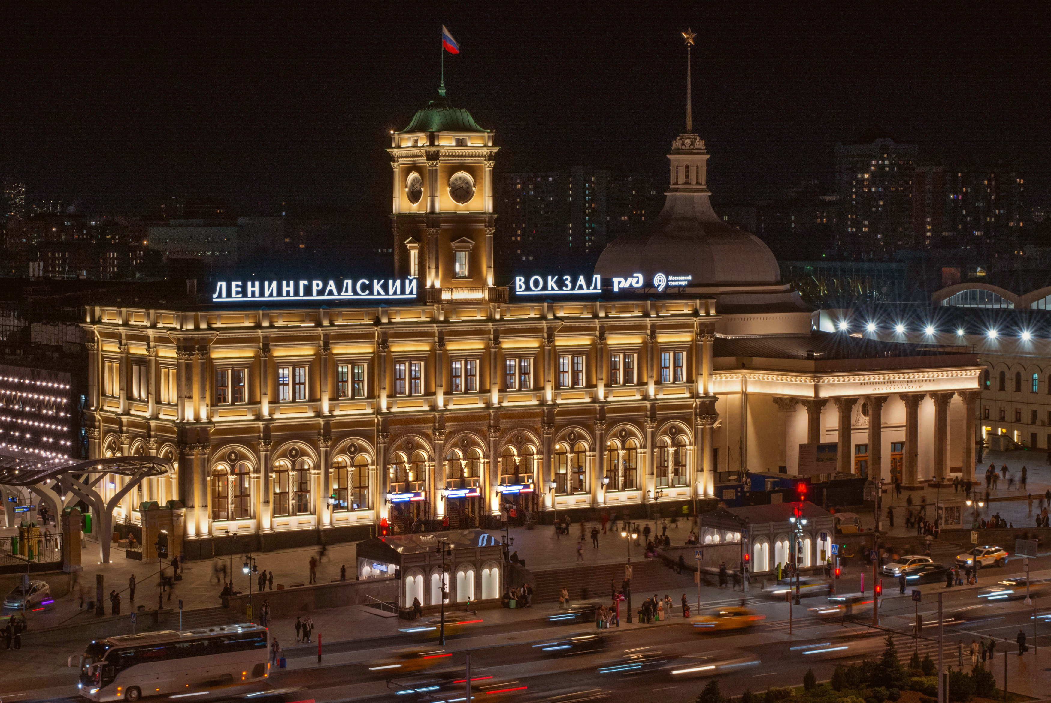 Выполнение работ по капитальному ремонту Ленинградского вокзального комплекса. Этап 2. Ремонт исторической части здания пассажирского вокзала «Москва» Элевел Инженер, АО(2165)